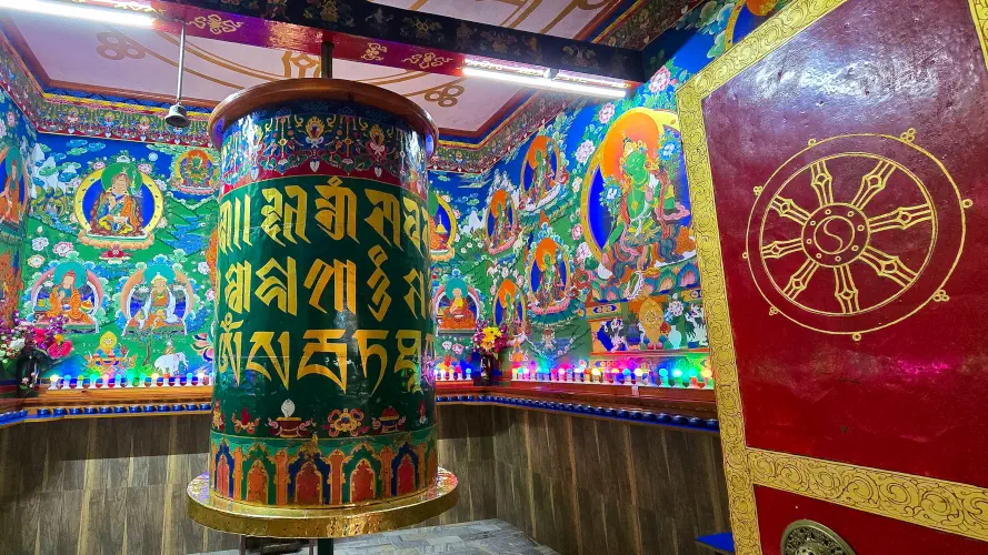 India, Dharamshala, Dalai Lama Temple