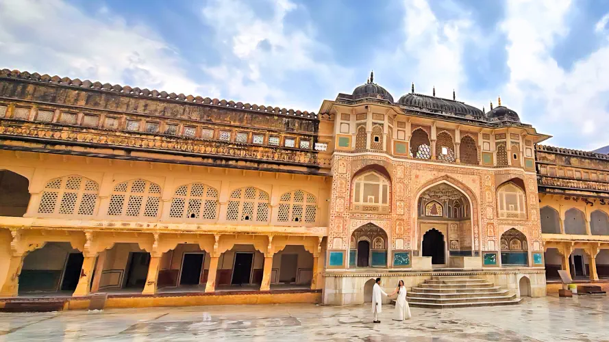 India, Jaipur, Amber Fort