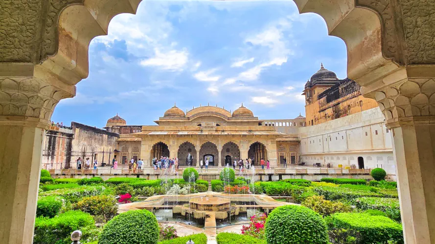 India, Jaipur, Amber Fort