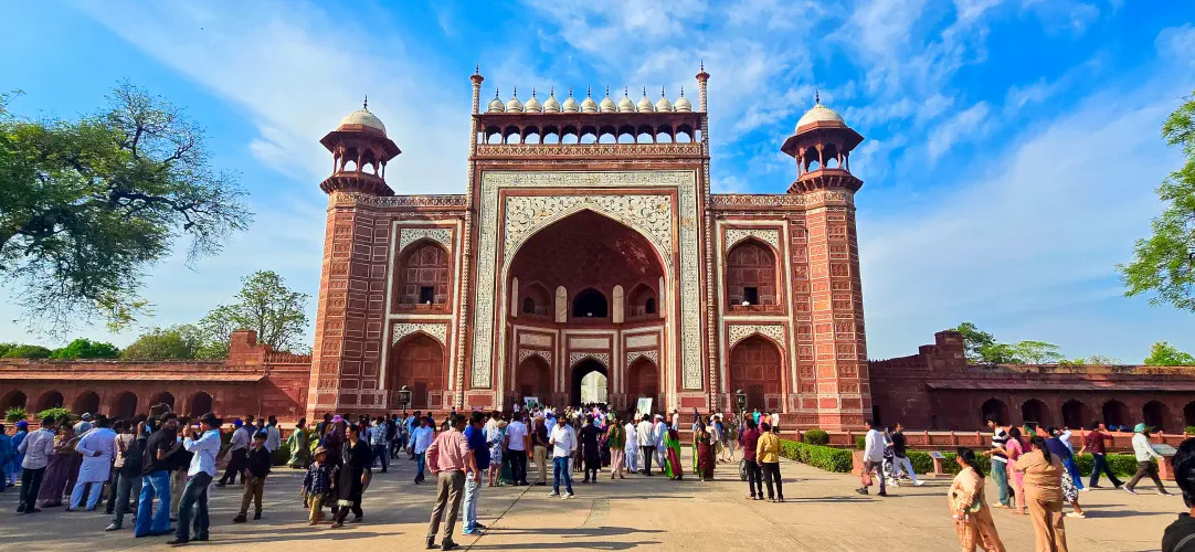 India, Agra, Taj mahal
