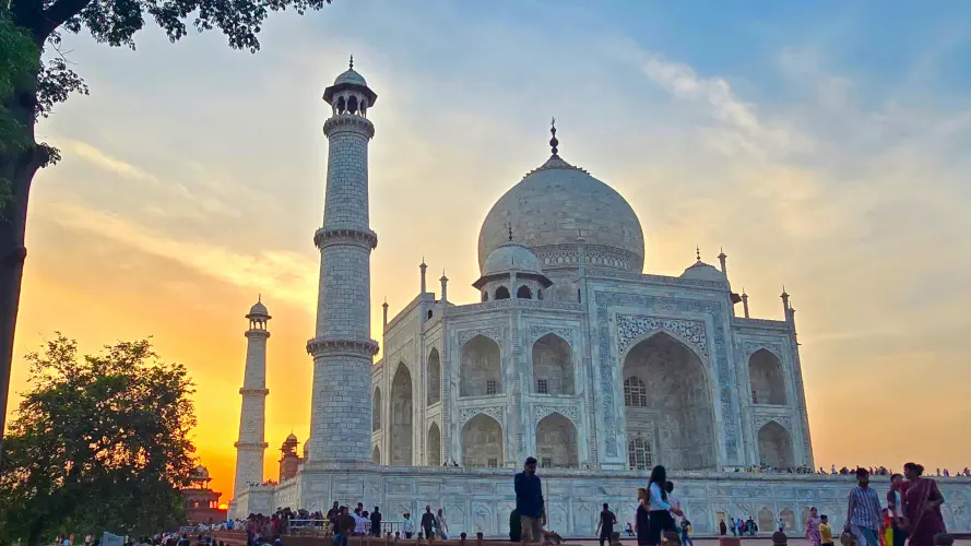 India, Agra, Taj mahal