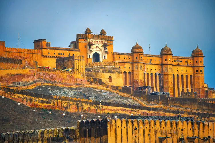 India, Jaipur, Amber Fort
