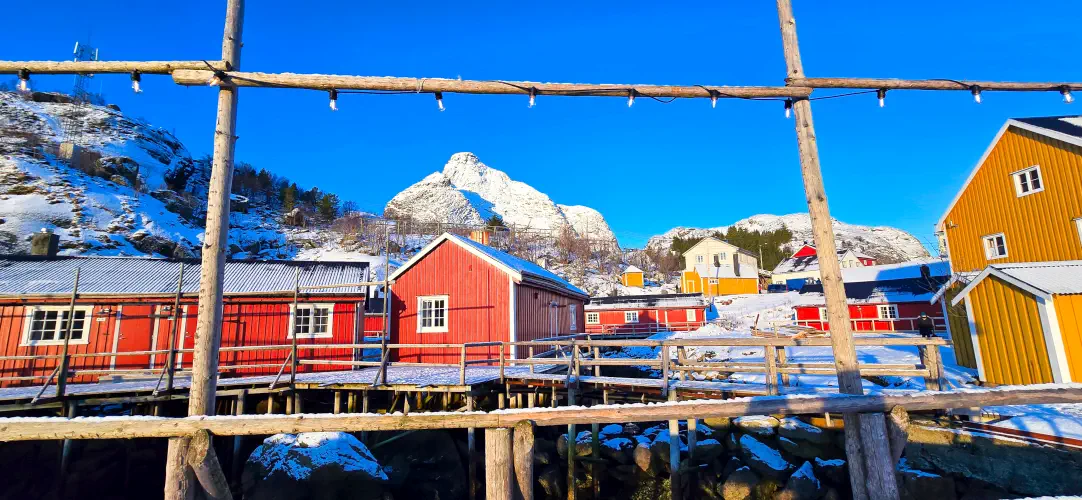 Norway, Nusfjord, Lofoten Islands