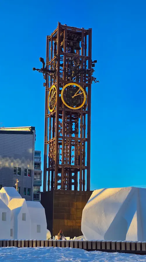 Sweden, Kiruna, Clock Tower