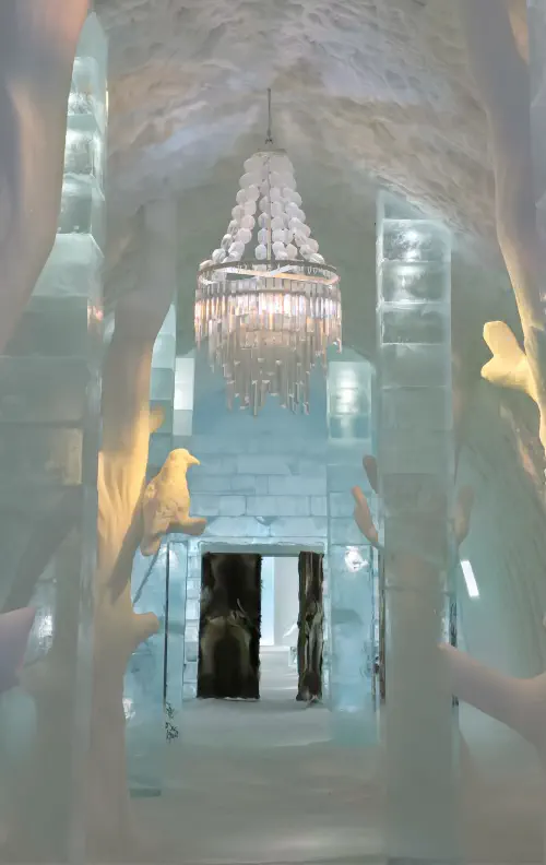 Sweden, Kiruna, Ice Hotel
