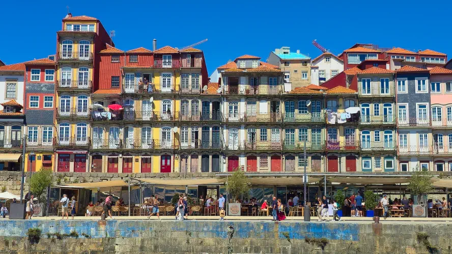 Portugal, Porto, Cais da Ribeira