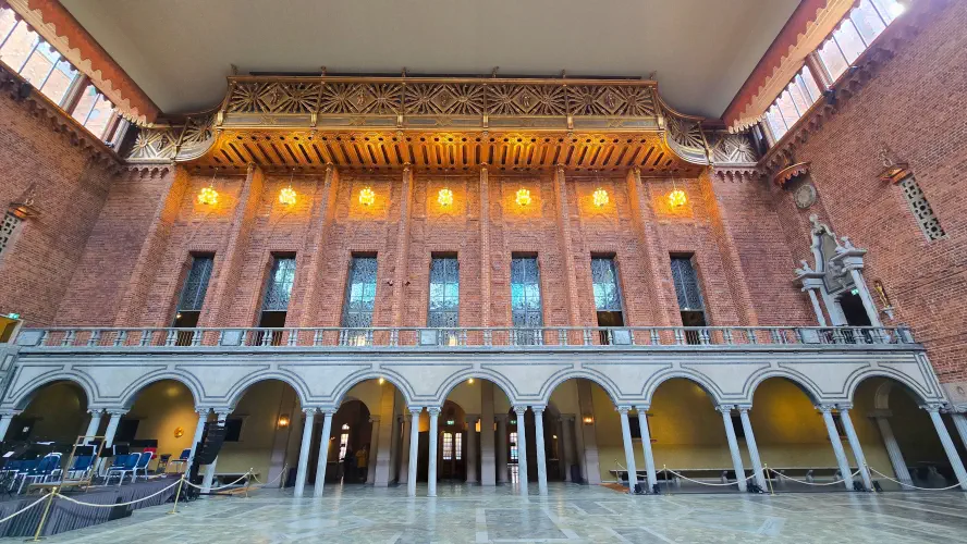 Sweden, Stockholm, Blue Hall, City Hall