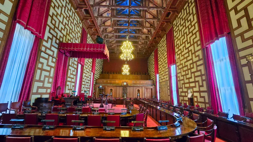 Sweden, Stockholm, Council Chamber, City Hall
