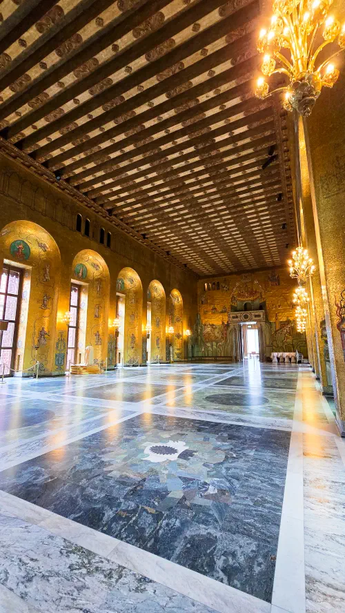 Sweden, Stockholm, Golden Hall, City Hall