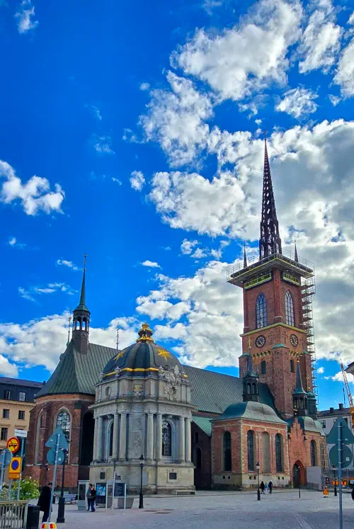 Sweden, Stockholm, Riddarholmen Church