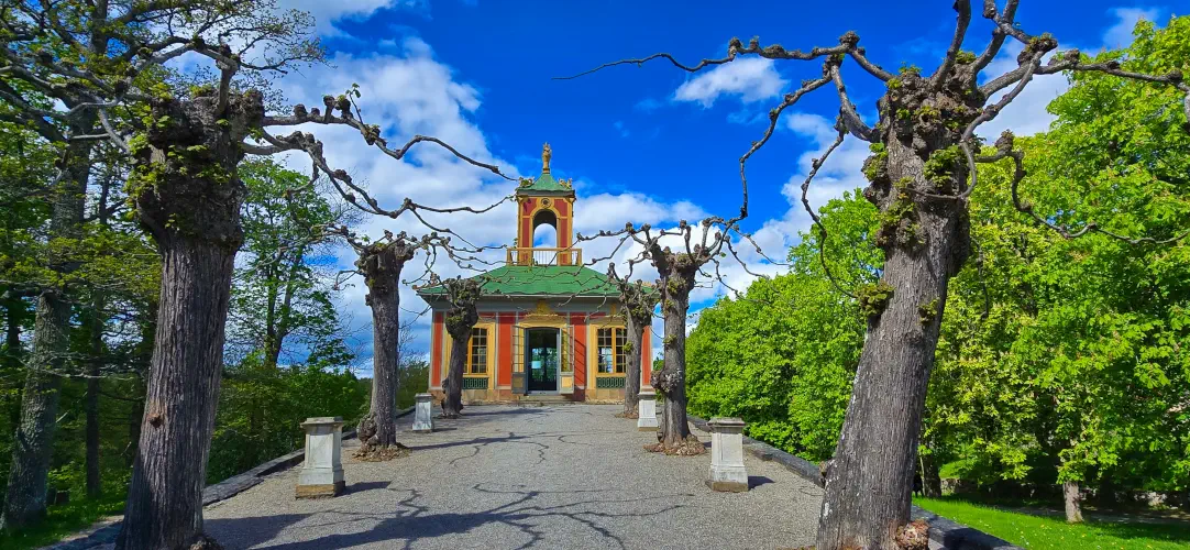 Sweden, Stockholm, Chinese Pavilion, Drottningholm Palace