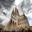 Spain, Barcelona, Sagrada Familia