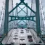 Canada, Vancouver, Lions Gate Bridge