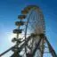 Spain, Malaga, Big wheel