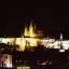 Czechia, Prague, Prague Castle at night