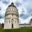 Italy, Pisa, Battistero di San Giovanni