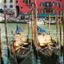 Italy, Venice, Gondolas