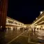 Italy, Venice, St Marks Square at night