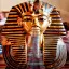 Egypt, Cairo Museum, King Tutankhamun mask