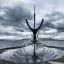 Iceland, Reykjavik, Sun Voyager sculpture