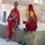 India, Rajasthan, Women talking, Udaipur