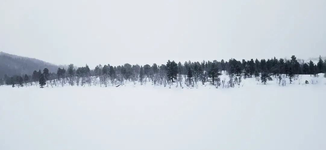 Norway, Ulsvag, Skiing area