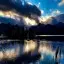 Cumbria, Keswick, Evening at Derwentwater