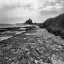 Northumbria, Bamburgh, Bamburgh Castle and beach