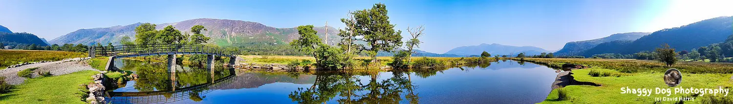 Cumbria, Keswick, View across Derwentwater