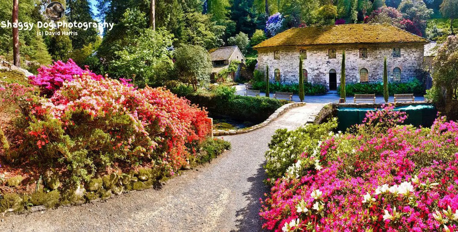 Wales, Colwyn Bay, Bodnant Gardens