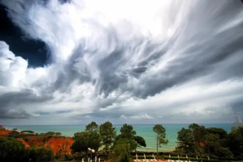 Portugal, Algarve, Praia da Falesia beach