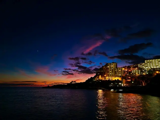 Portugal, Madeira, Sunset, Funchal