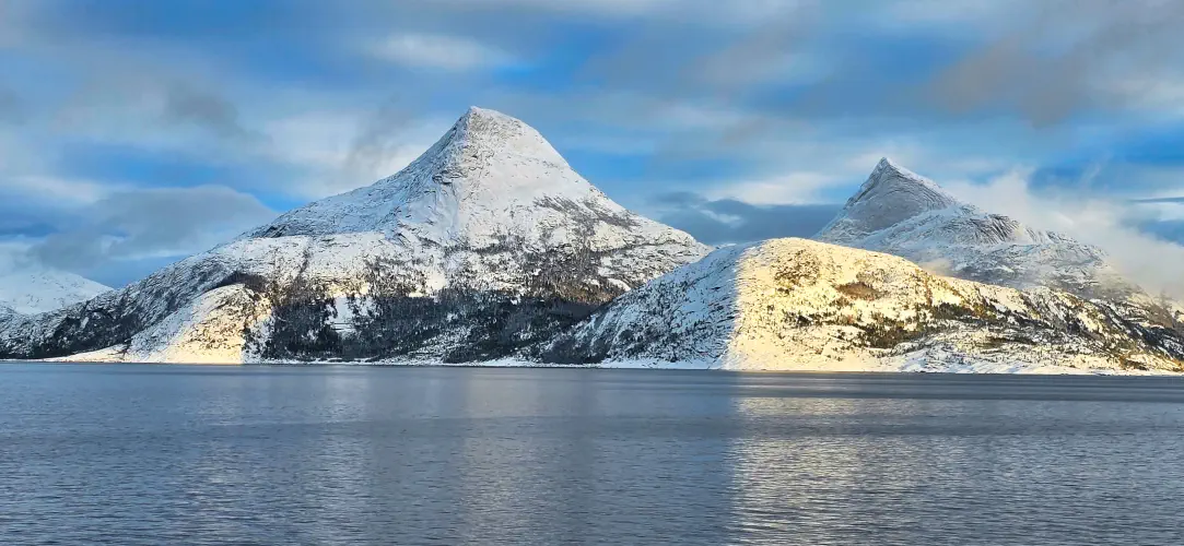 Norway, Bognes, Ferry to Lofoten Islands