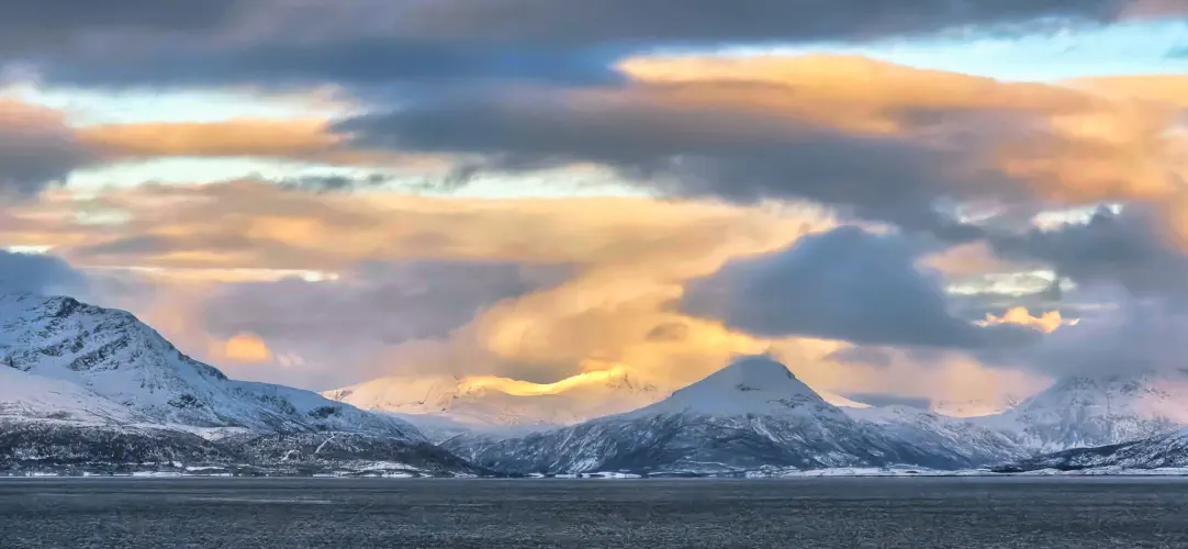 Norway, Bognes, Ferry to Lofoten Islands