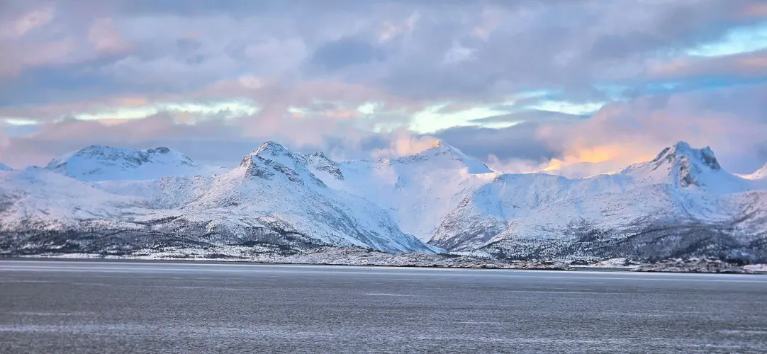Norway, Bognes, Ferry to Lofoten Islands