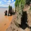 Canada, Hopewell Cape, Hopewell Rocks Provincial Park