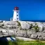 Canada, Peggys Cove, Lighthouse