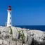 Canada, Peggys Cove, Lighthouse